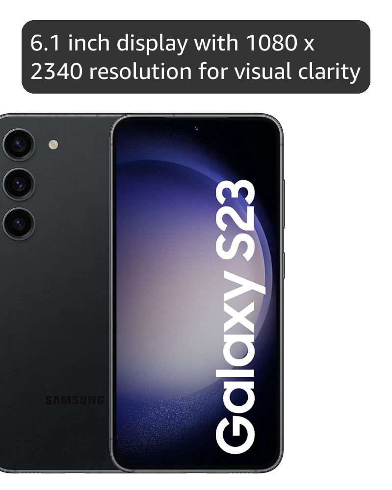 Samsung Galaxy S23 256gb dual sim simフリ Samsung Galaxy S23 5G 256GB, Black Dual Sim (Single sim+ e-sim