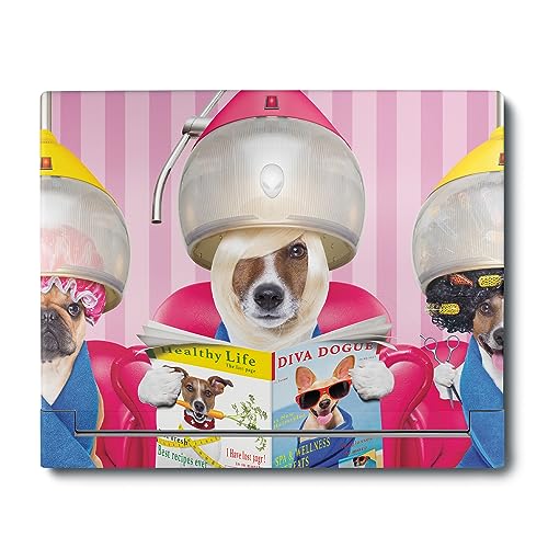 Image of MightySkins Skin Compatible with Alienware X16 R1 (2023) Full Wrap Kit - Dog Divas | Protective, Durable, and Unique Vinyl Decal wrap Cover | Easy to Apply & Change Styles | Made in The USA