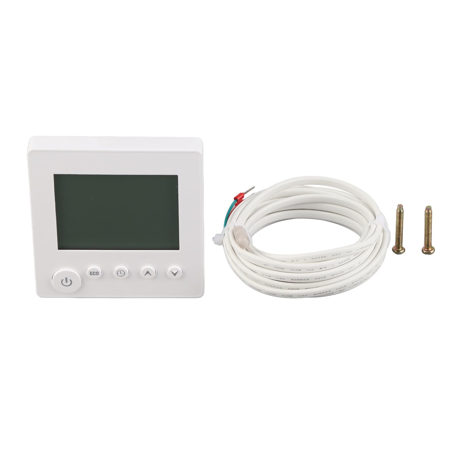 Thermostat pour Maison, Thermostat Intelligent, Clavier à Affichage LCD, Thermostat Intelligent AC 95-240 V 16 A, pour Thermostat de Chauffage électrique Domestique