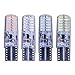 PNNNU 10Pcs T10 LED Strobe Lights 194 LED Bulb W5W 24SMD Dual Mode Strobe Steady On 12V For Car Trucks Emergency Vehicles