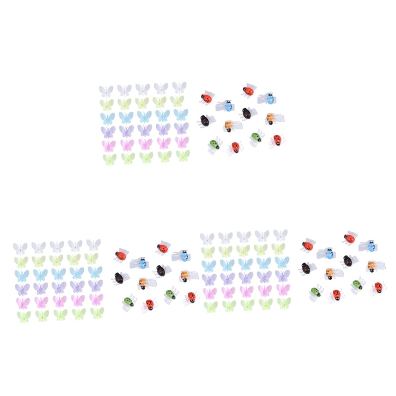 BESPORTBLE 180 Haarklammer Pflanzen Verbinden Clip Orchideenclips Zur Unterstützung Von Pflanzen Gemüse-stützklemme Gemüseclip Für Den Garten Pfropfung Wein-Clips Drinnen Acryl