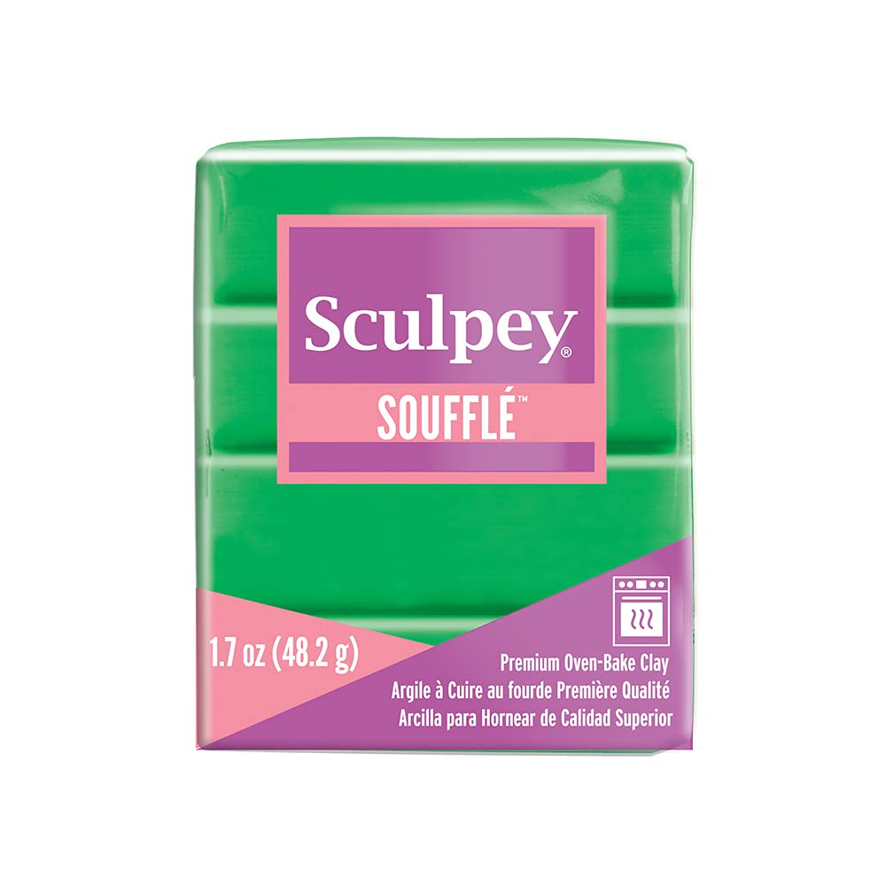 Sculpey Polyform Sculpey Souffle Clay 1.7oz Shamrock