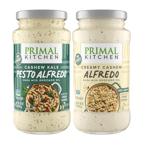 Primal Kitchen Creamy Cashew Alfredo Sauce Two Pack