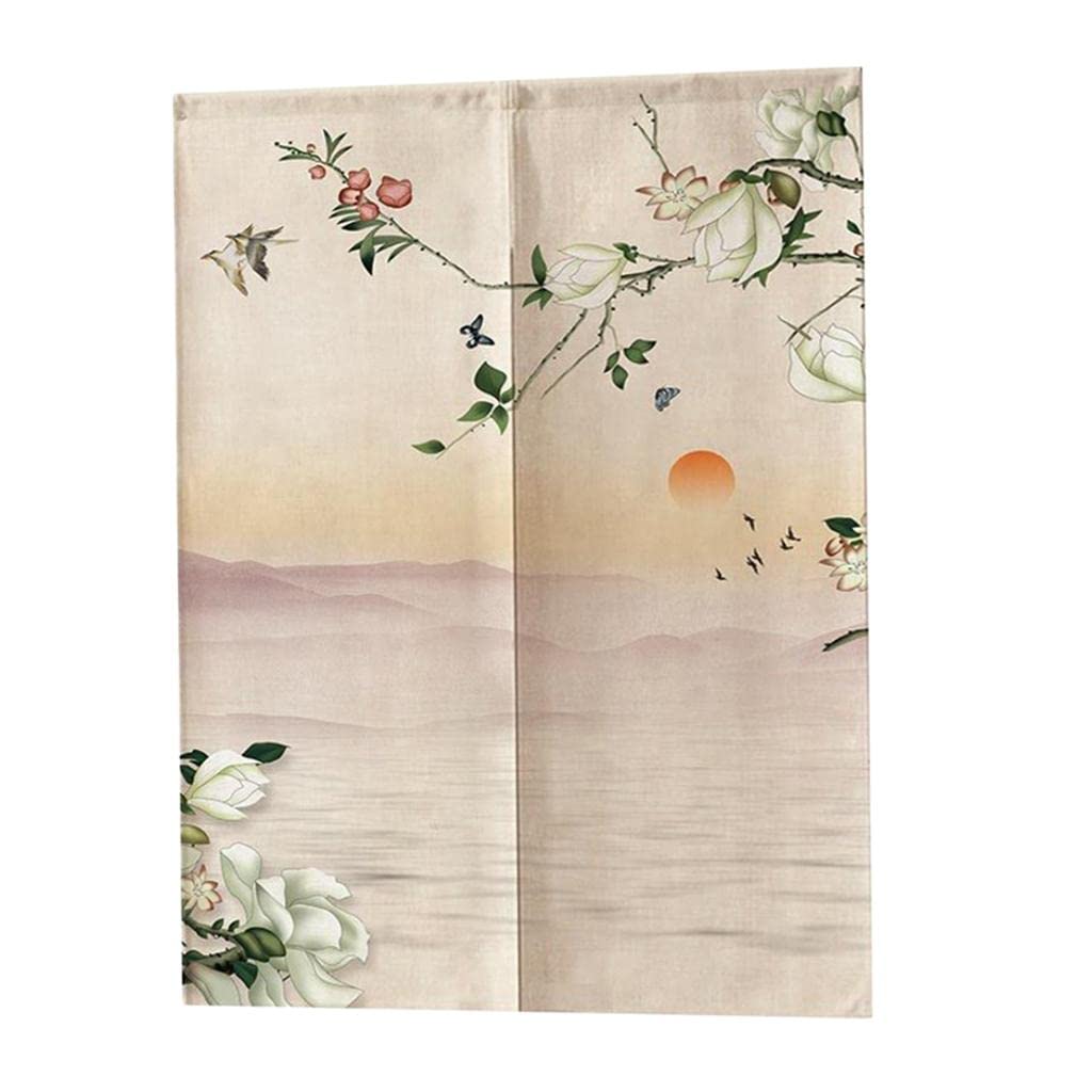 CALANDIS Chinese Door Curtain Japanese Noren Doorway Curtain Room Divider D_33X35Inch-picture-24