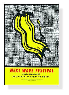 Amazon.co.jp: ポスター ロイ リキテンスタイン Next Wave Festival