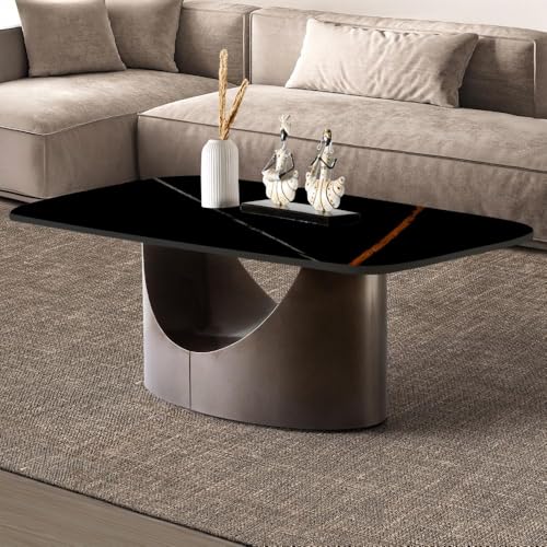 Image of Wakefit Center Table | 1 Yr Warranty | Coffee Table for Living Room Wooden, Tea Table for Living Room Wooden, Sofa Table, Free Installation from Brand, Modern Multi-Functional & Wobble-Free(Colmbian)