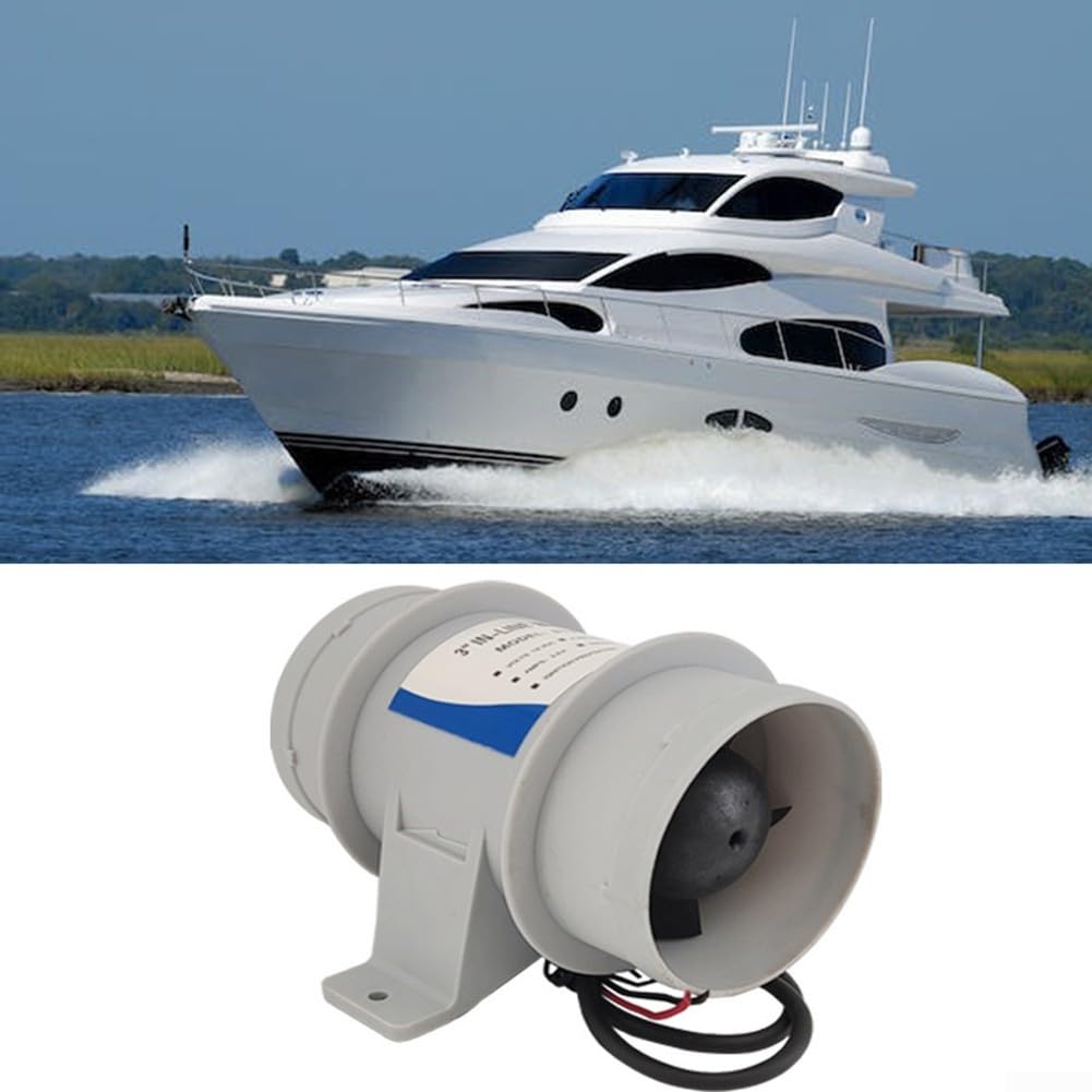 Efficace protezione dell'umidità dell'aeratore in linea da 3 pollici con progettazione compatta per applicazioni marine