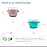 melii Snap & Go Baby Food Storage Containers - 10-Piece Set (4 x 4 oz, 6 x 2 oz), Freezer Safe with Airtight Lids, Microwave & Dishwasher Safe for Meal Prep & On-the-Go Snacks