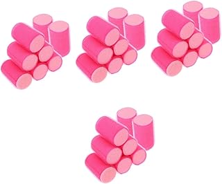 Beavorty 32 Peças Ferramentas Femininas Modelador De Cabelo Automático Rolos De Ondulação Para Cabelos Curtos Modeladores De Cabelo Durante A Noite Modeladores De Esponja De Cabelo