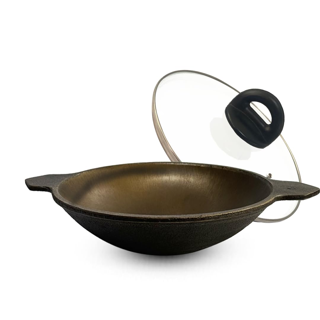 See full amazon price history chart for The Indus Valley Super Smooth Cast Iron Appam Pan with Glass Lid | 22 Cm/8.7 Inch, 1.9Kg | Gas Compatible | Nonstick Pre-Seasoned Appam Pan, 100% Pure & Toxin-Free, No Chemical Coating The Indus Valley Super Smooth Cast Iron Appam Pan with Glass Lid | 22 Cm/8.7 Inch, 1.9Kg | Gas Compatible | Nonstick Pre-Seasoned Appam Pan, 100% Pure & Toxin-Free, No Chemical Coating (B0C93VHZYB) Amazon Price History, Amazon Price Tracker