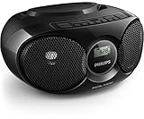 Philips AZ318B CD-Player (USB, MP3, Radio) schwarz