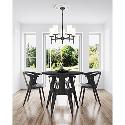 Image of Westinghouse Lighting 7771100 16-Inch White Finish Botino Ceiling Medallion
