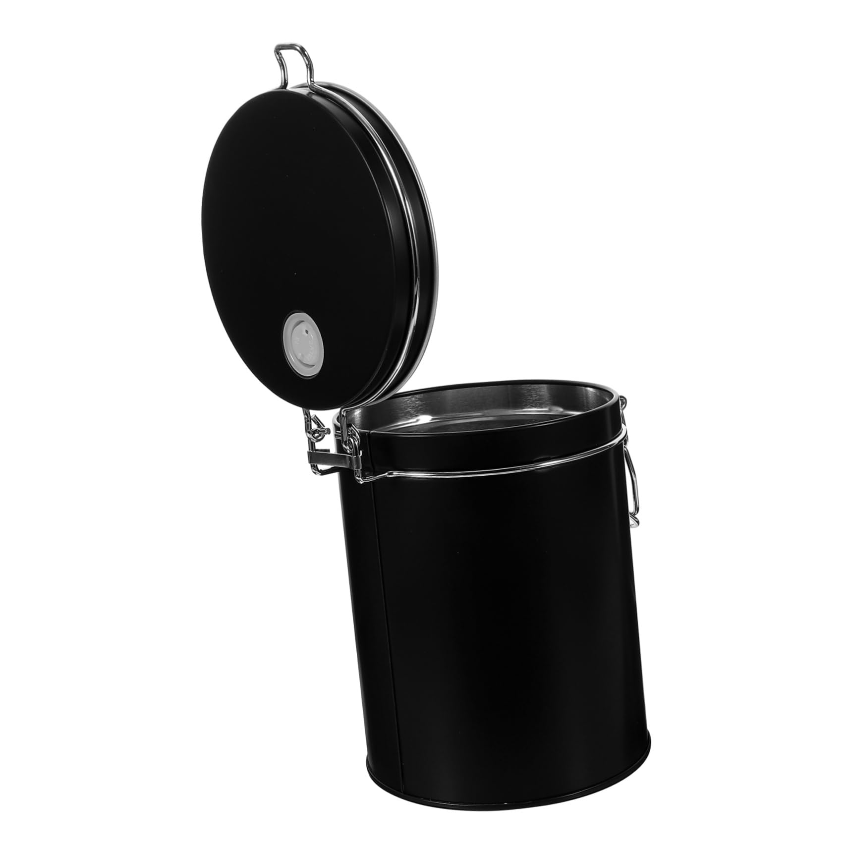 XYIANG Candy Jar Cereal Container Portable Candy Container Candy Holder with Lid Household Dried Food Container Tea Jar Snack Holder Dry Food Storage Jar Metal Seaming Tinplate