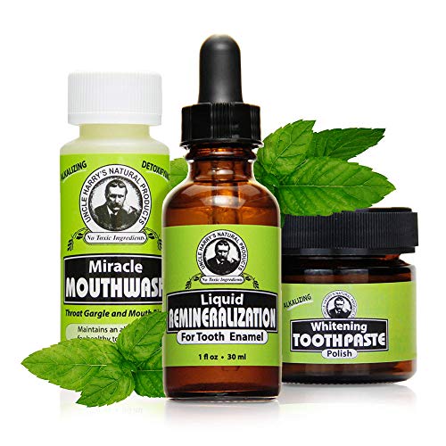 Remineralization Kit with Tooth Whitening Toothpaste Polish (1 Kit)