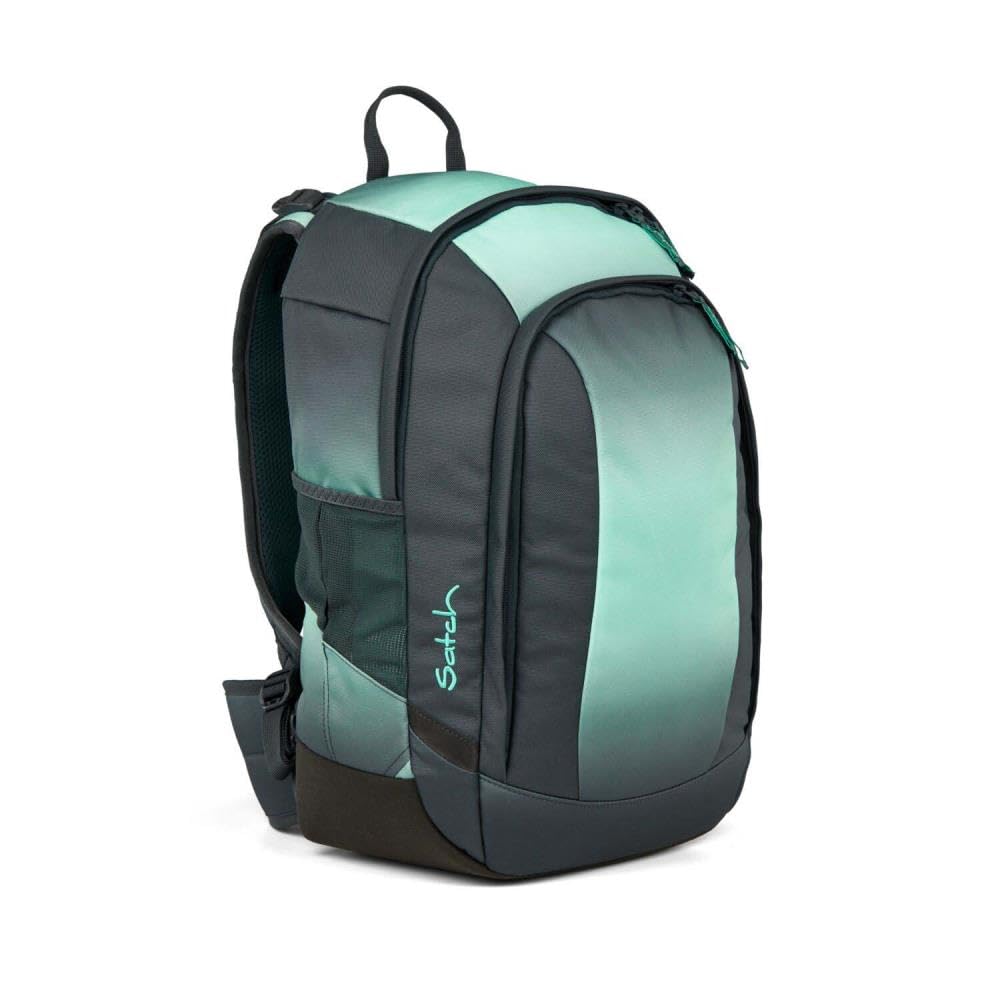 Satch Air Schulrucksack Set 2tlg. inkl. Schlamperbox (Gradient Mint)