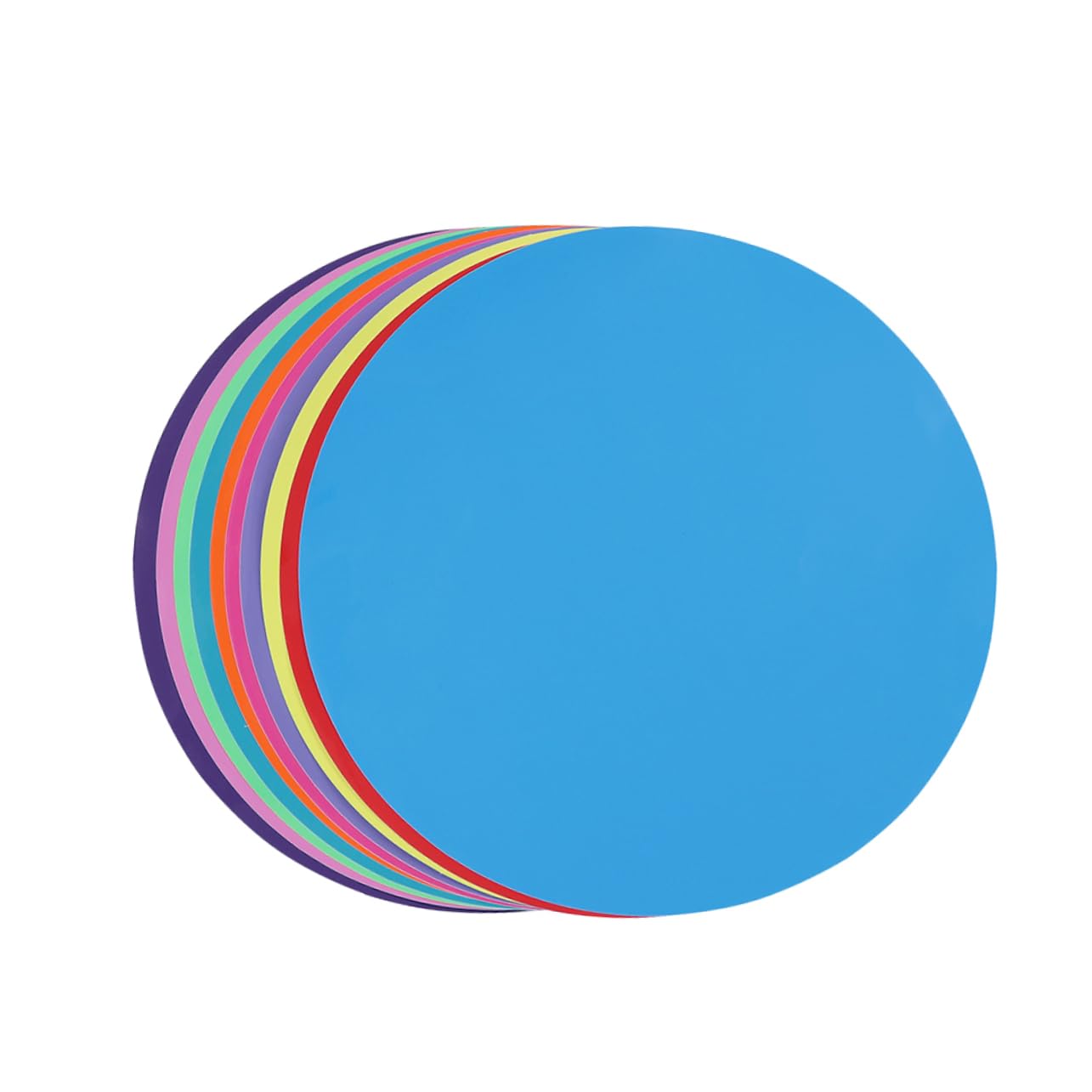 NUOBESTY 20pièces Point Vinyle Amovible Cercles Effaçables à Sec Autocollant De Point Effaçable à Sec Pour Formation Enseignement Vinyle Amovible Résistant Aux Déchirures