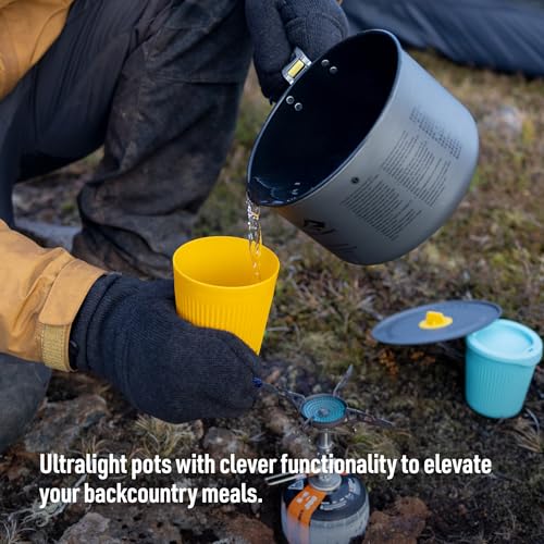 Sea to Summit Frontier Ultralight Camping Cooking Pot, 1.3 Liter