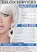 Price List for Beauty Salon | Salon Posters | 36"h X 24"w | Already Laminated | A Dry erase marker included