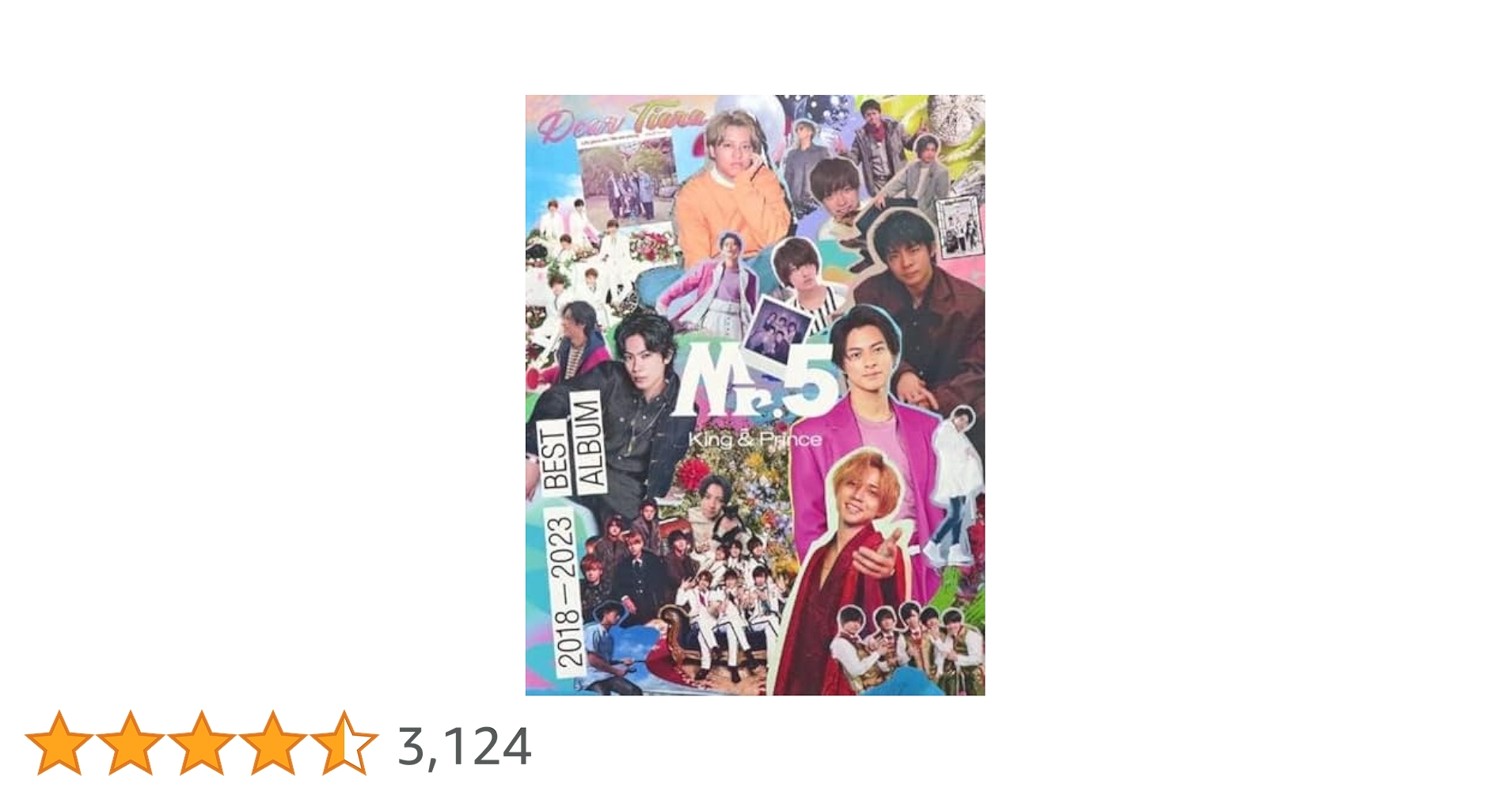 ポップス/ロック(邦楽) King &amp; Prince - Mr.5  King &amp; Prince King & Prince - Mr. 5 Lyrics and Tracklist | Genius