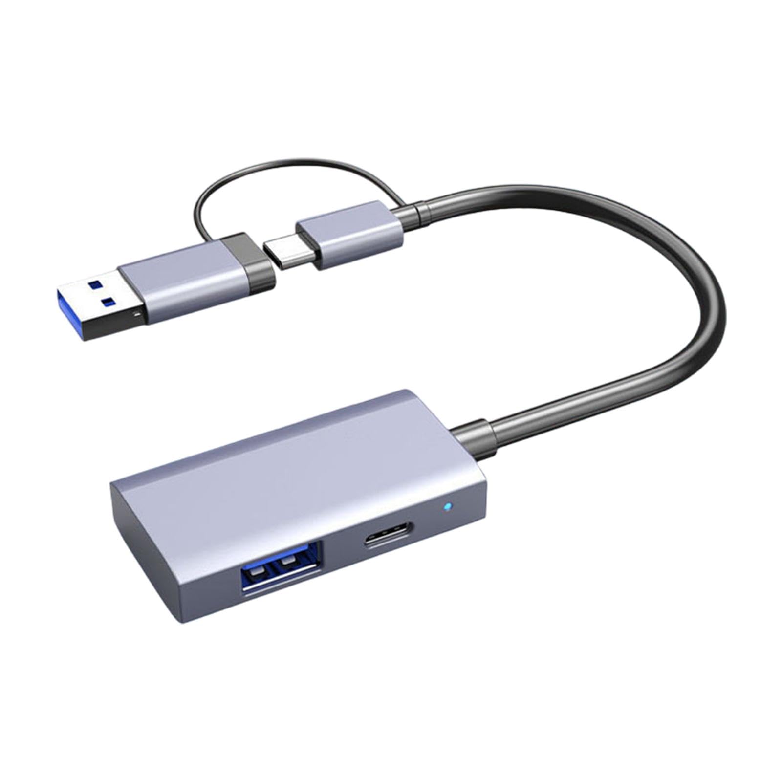 merishopp 4 in 1 card reader high speed transmission double interface replacement gray|computers/tablets & networking | laptop & desktop accessories | memory card readers & adapters