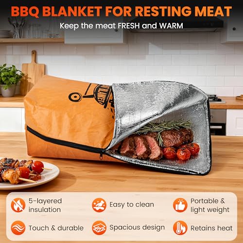 Bolsa aislante para carne de BBQ 21 pulgadas miniatura 4
