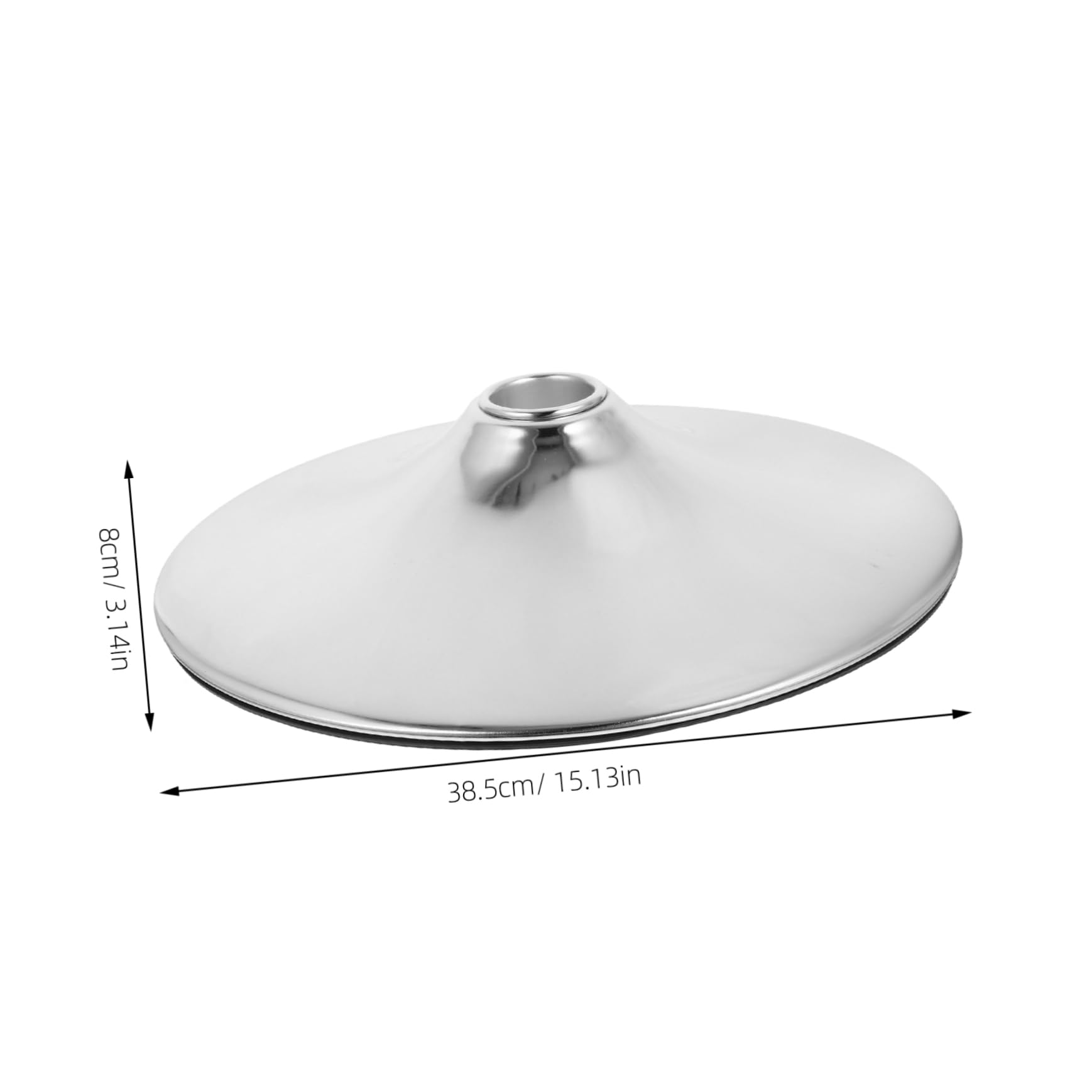 DOITOOL Rechange pour Chaise de Barbier Base Pivotante Ronde Métal Accessoire pour Équipement de Salon de Coiffure