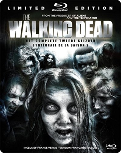 The Walking Dead - L'intégrale Saison 2 - Non censuré - Edition Limitée Boîtier Metal SteelBook (Coffret 3 Blu-ray)