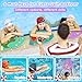 MoKo Swimming Kickboard for Kids, Cartoon Jellyfish-Shape Swimming Training Aid Pool Exercise Equipment, Kickboard for Swimming Training for Swimming Beginner, Purple Mermaid