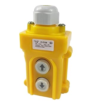 COB-21 380V 10A Rainproof Electric Hoist Push Button Switch Crane Control Changes