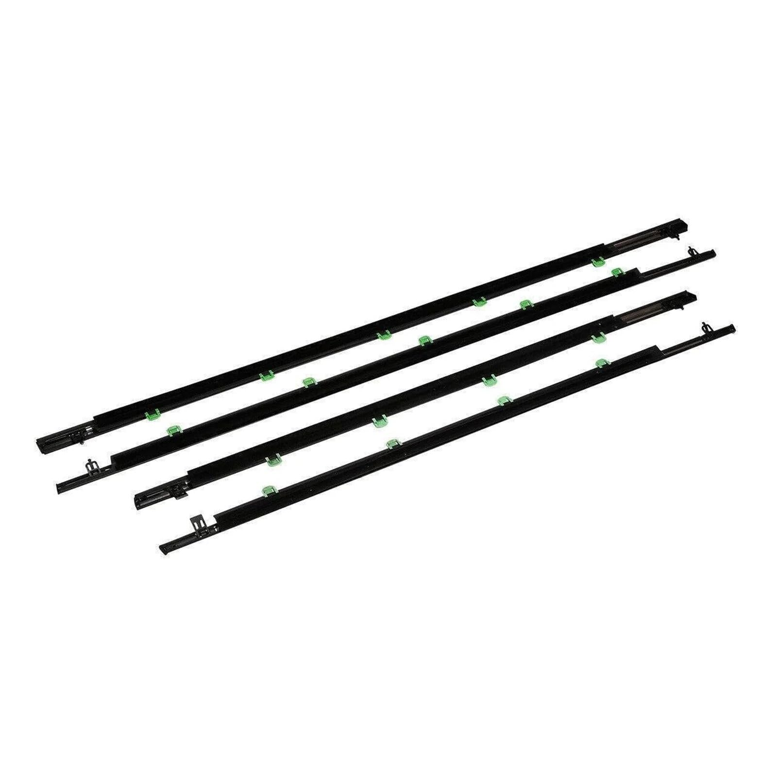 Sifusm One Color Rubber Seal 4Pcs Outdoor Car Window Weatherstrip Chrome For Crv 2007-2011 72410-Swa-A01 72950-Swa-A01 72910-Swa-A01 72450-Swa-A01 Strip