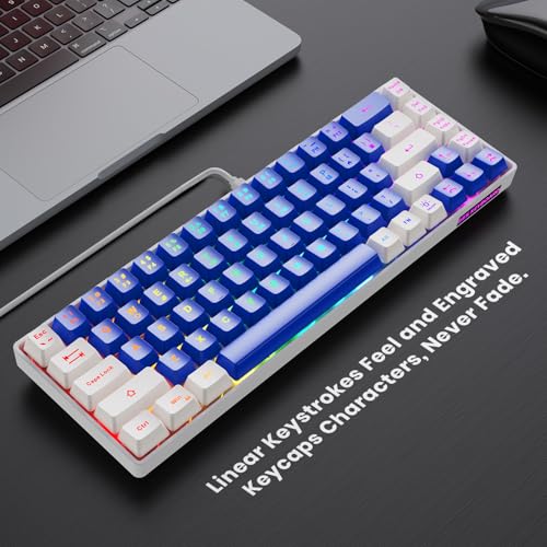 Teclado Gamer GEODMAER 65% Conectividad USB-A miniatura 2