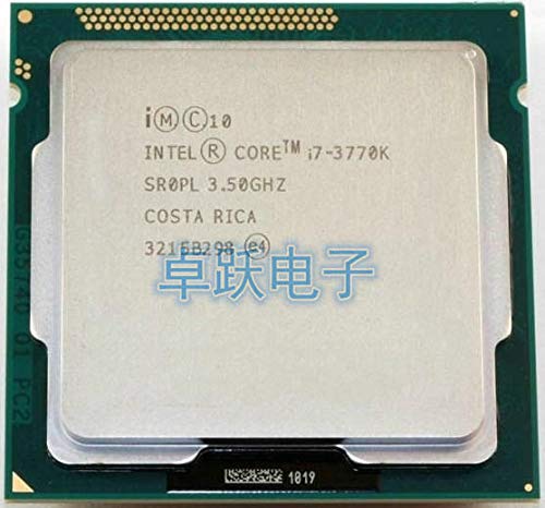 Computer Accessories - Original Processor Intel i7 3770K Quad Core LGA 1155 3.5GHz 8MB Cache With HD Graphic 4000 TDP 77W Desktop CPU i7-3770K