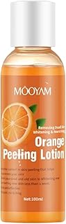 100ml Pele Morta Laranja - 100ml Orange Essence Esfoliante Pele Morta | Gel Peeling Clareador Orgânico para Esfoliação Instantânea da Pele Mtaph