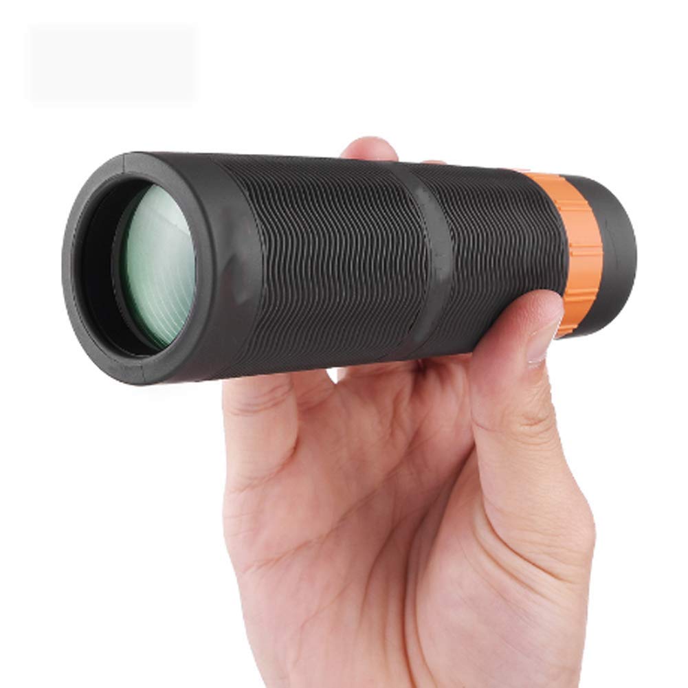 Tragbares Fernglas, leistungsstarkes 10x36 HD, wasserdichtes Monokular-Teleskop mit vollem Stickstoffgehalt, Bak4-Prisma, Fernglas-Teleskop mit Telefonkamera-Adapter