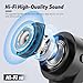 Wireless Induction Speaker- 4 in1 Bluetooth Speaker Phone Stand with Colorful Ambient Light 360° Rotation Compatible with iPhone/Android/iPad/Samsung Galaxy- Unique Birthday Gift for Men Women Adults