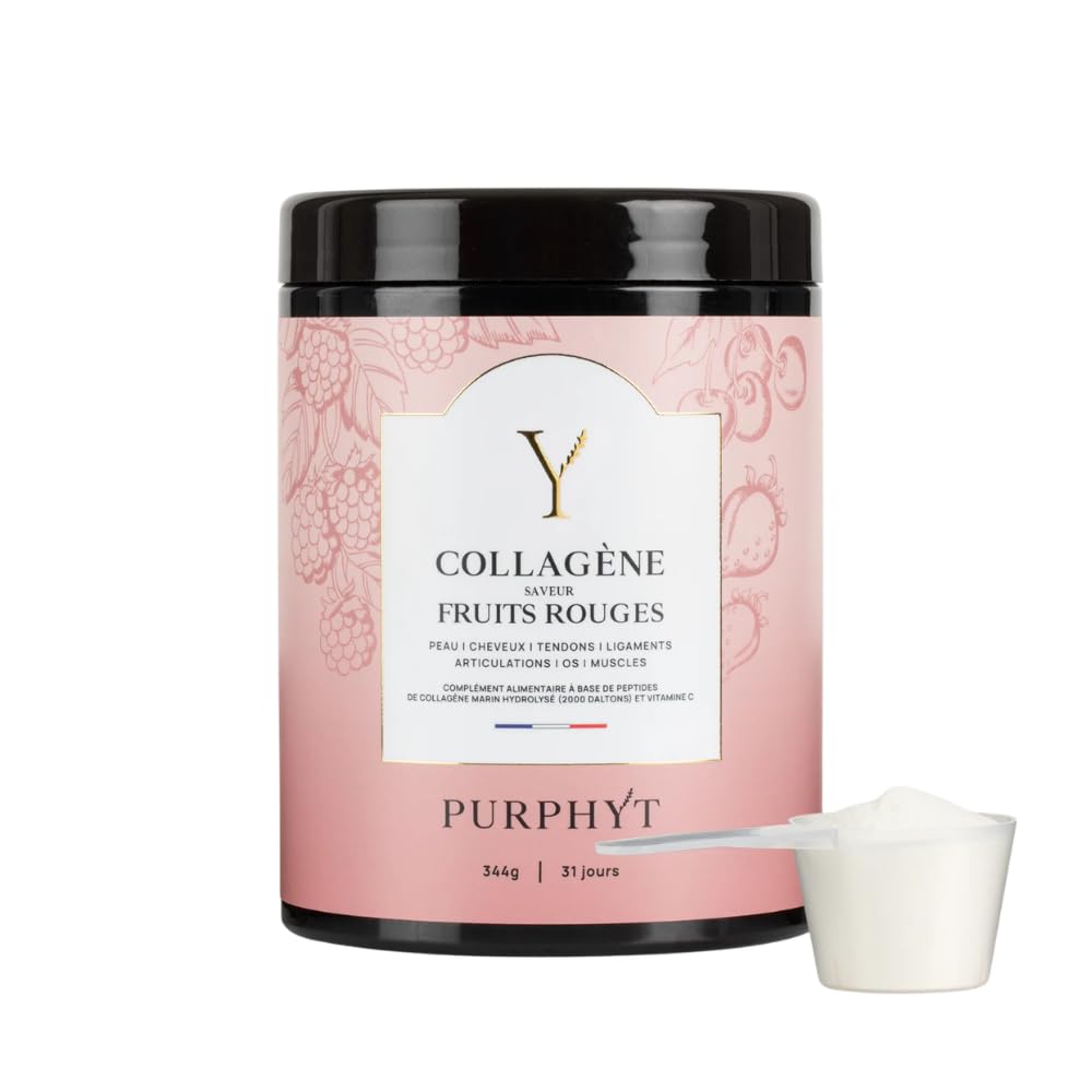 Collagène Marin Poudre Peptan® Saveur Fruits Rouges + Vitamine C