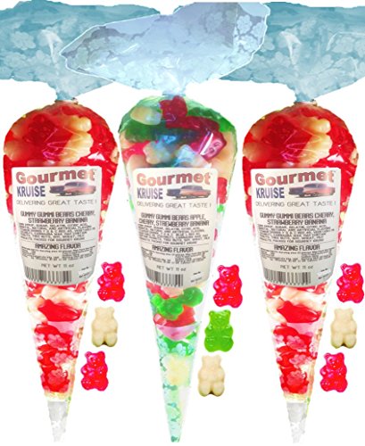 Red White Gummy Bears 33 oz bolsa de regalo