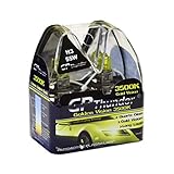 GP Thunder SGP35-H3 Gold H3 12V 55W Halogen Xenon Bulb with Quartz Glass (3500K 2 Bulbs)