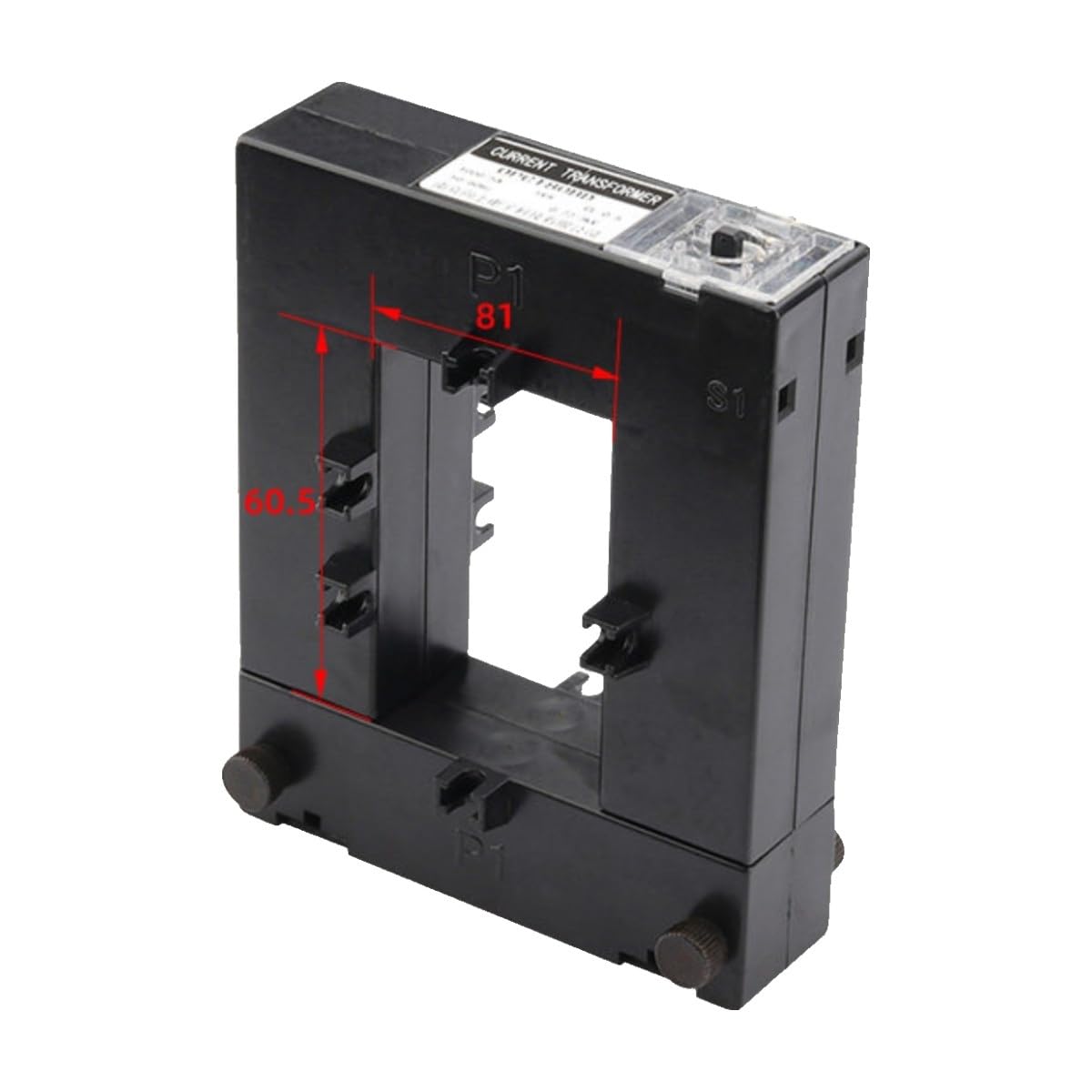 Transformateur de courant ouvert barre omnibus 160mm grand trou carré