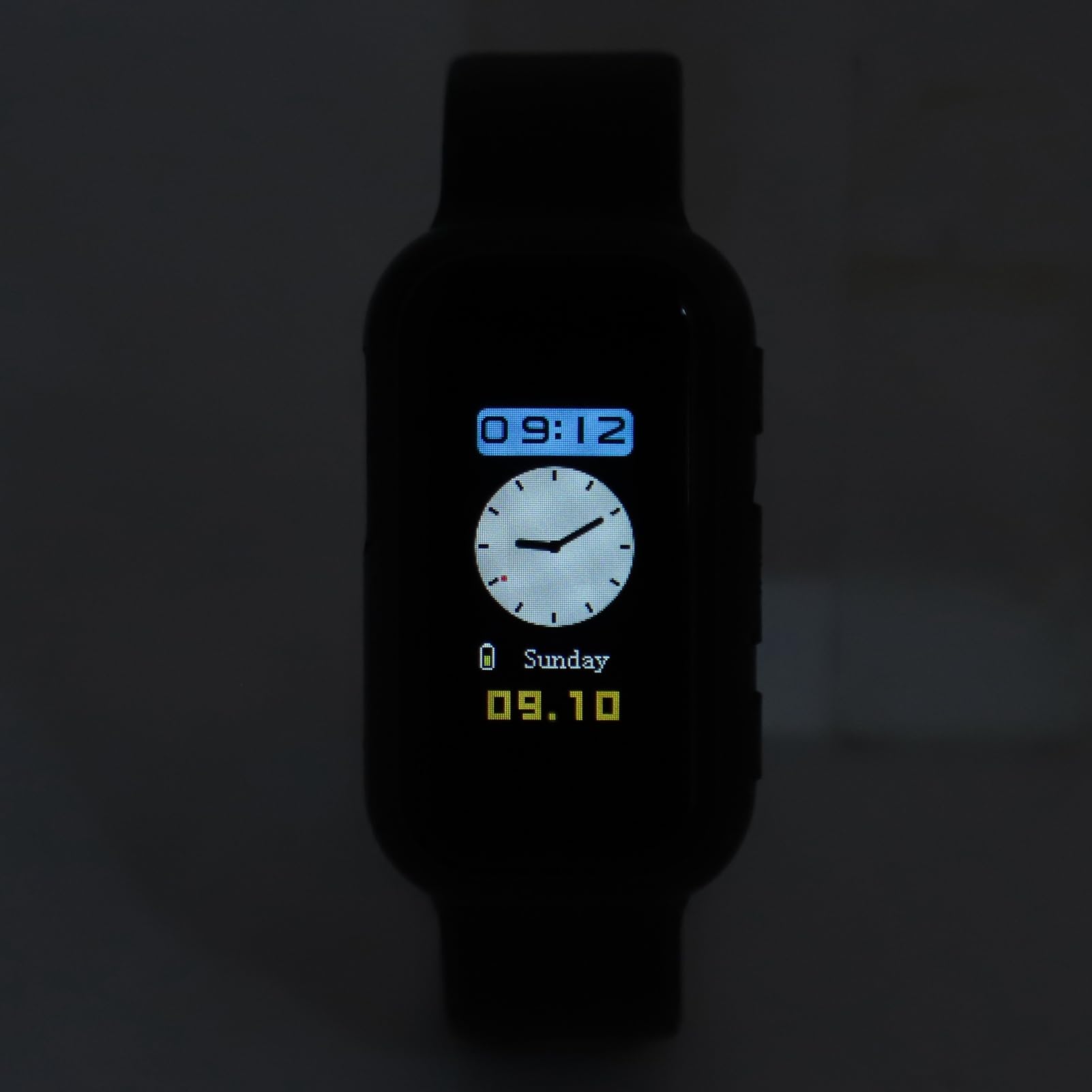 Reloj con Grabadora de Voz, Pulsera con Grabadora Digital Reloj con Grabadora de Voz Reducción de Ruido HD Reproductor de MP3 Cifrado de Archivos Grabadora Activada por Voz Reloj