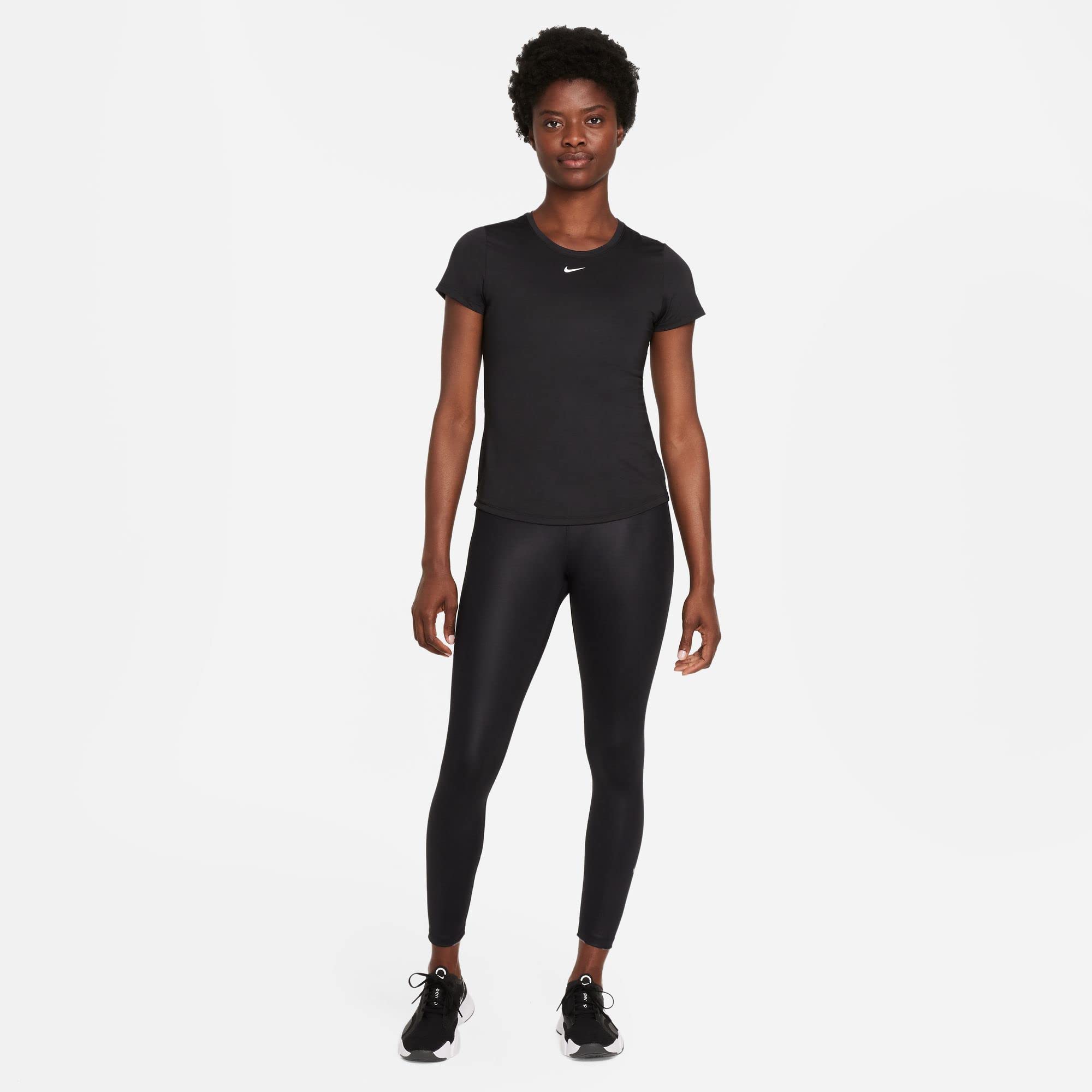 Nike W Nk One DF SS Slim Top T-Shirt Mujer