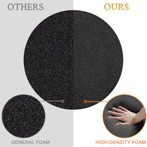 Image of SOULWIT 6Pcs Replacement Earpads for Koss KTXPro1 (KTX PRO1) On-Ear Headphones, Soft and Durable Sponge Ear Pads Cushions with High-Density Foam - Black