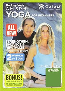 DVD AM and PM Yoga for Beginners Book