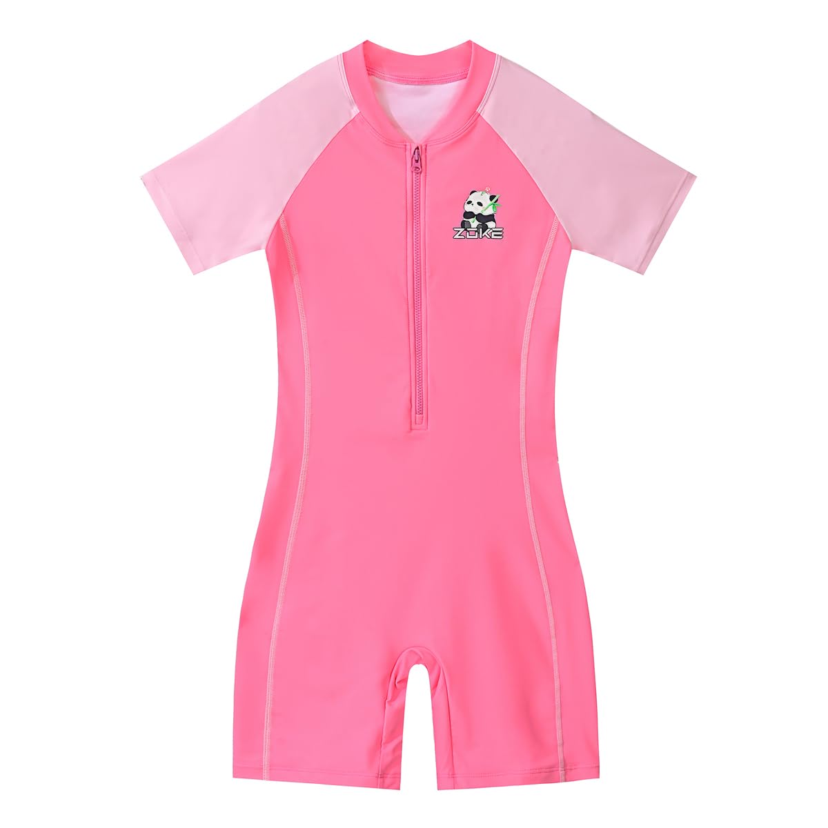 karrack Girls and Boys One Piece Rash Guard Swimsuit Kid Water Sport Short Swimsuit UPF 50+ Sun Protection Bathing Suits