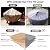 QH.HOME Fire Pit Cover Round-29-32 Inch Heavy Duty 900D Strong Tear-Resistant and UV Resistant and Waterproof and Fading Resistant Material Polyester Firepit Covers Round for Outdoor Fire Pit-Wheat