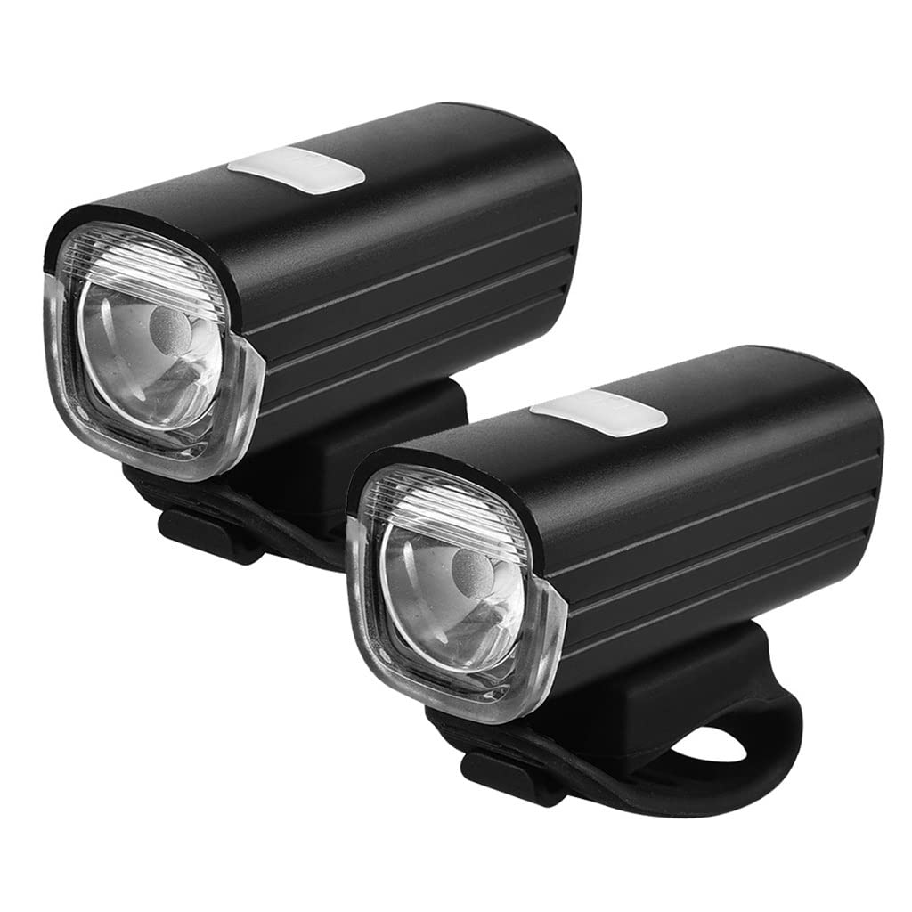 Impermeabile Luce per Bici, USB Ricaricabile Luci per Biciclette, 4 Modalità Luci Faro per Bicicletta Si Adatta a Tutte le Biciclette in Bicicletta da Strada in Montagna