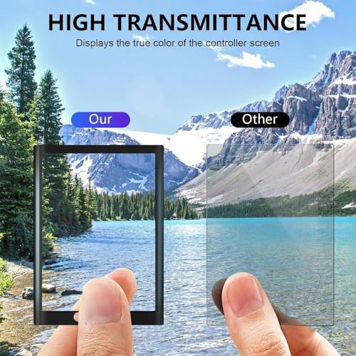 Image of Action Pro Tempered Glass Screen Protector Compatible with Insta360 X4, 9H Hardness Ultra HD Clear LCD Display Protection Film, Scratch Resistant Bubble-Free (Pack of 2)