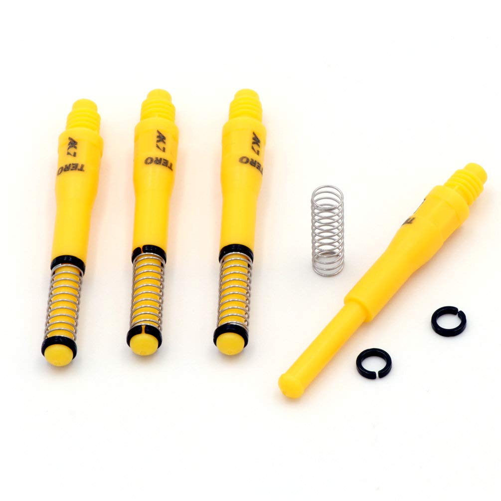 CUESOUL 4 pieces TERO AK7 dart shafts Built-in spring telescope for steel pointed arrows and soft pointed arrows (CS-AK7 + 4E40) — image 1