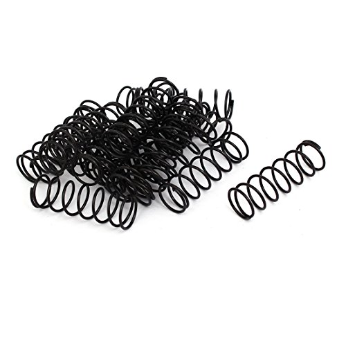 Aexit 1.2mm Wire Dia 15mm Outer Diameter 45mm Long Compression Springs Black 20pcs (15a8f49e538a8beb9e1eaef9ae5e4729)