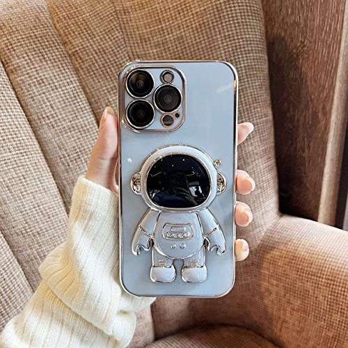 Étui pour iPhone XS Max gris avec béquille astronaute pliable contre les rayures photo